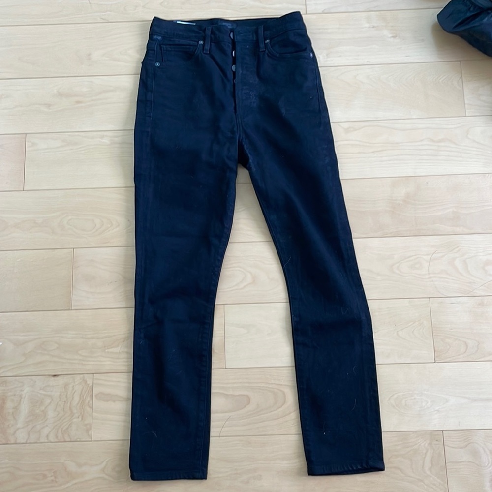 Citizens of humanity olivia crop high rise slim